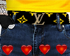 blk x yllw lv jeans