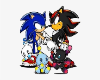 sonic and shadow cutout