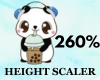 Height Scaler 260%