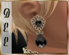 (D)Black Onyx Earrings