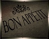 Wall Sign "Bon Appettit"