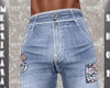Spring Floral Jeans