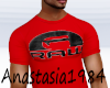 RAW mens red T