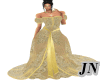 J*Golden Medieval dress