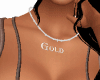 collana gold e giuly
