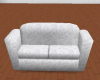 Silk white couch