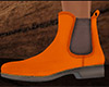Orange Chelsea Boots (F)