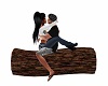 Kissing on a Log