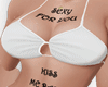 sexy white bikini&tatto