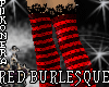 !P^ RED BURLESQUE SHOES
