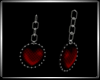 Circle Heart Earrings