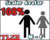 Scaler Avatar M - F 108%