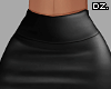 BLACK Leather Skirt RL!