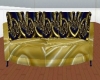 !K61! Gold Swirl Couch