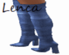Night Chic Blue Boots