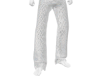 white snake pants