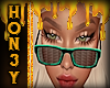 HON3Y*LuxNerd Blk/Mint