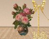 LS Pink Floral Vase