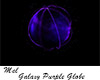 Galaxy Globe Deco Purple