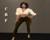 CRF* Brown Laced Jeans