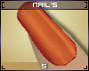 S|Orange Nail