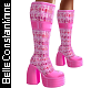 BC BEL PINK PRAD BOOTS