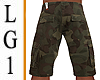 LG1 Army Shorts