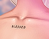 Y | Blessed Tattoo