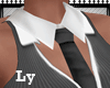 *LY* Gray Tie