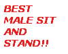 BEST MALE SIT+STANDPOSES