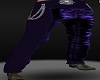 IMC Purple Leather Pants