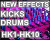 Effects HK1-HK10