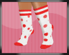 Red Polka Dots Socks