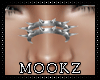 !M! NOSE SPIKES SILVER F