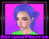 GlitterFly Hair Blue Raz