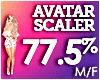 Avatar Scaler 77.5%