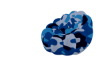 Kaws Blue Camo Chair