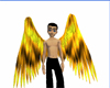 Flame wings