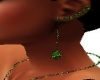 LS:Toxic Green Earrings