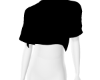 Basics Cropped Black Tee