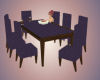 {JF} purple dining set