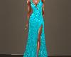 CRF* Roxie Teal Gown