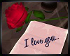I Love You Note