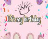 it's my birthday