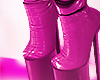 Pink Knee High Boots EML