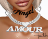 Amour diamond necklace