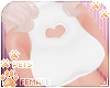 [Pets] Heart top | White