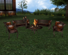 DW-Chat Firepit Benches