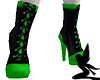 Saddle Boots - Green