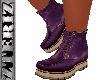 (M) Hiker Boots - Purple